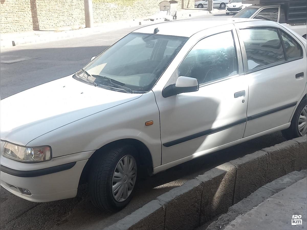 فروش سمند LX EF7 ۱۳۹۵ سفید دور رنگ مشهد بلوار الهیه (۷ مهر ۱۴۰۴)