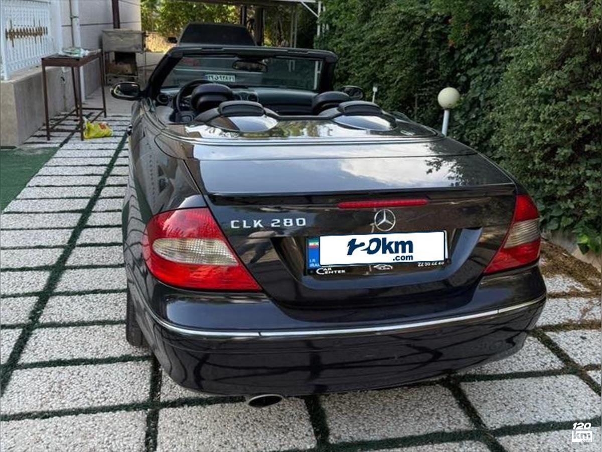 فروش بنز کلاس CLK CLK280 کروک ۲۰۰۸ (کم کارکرد) مشکی دو لکه رنگ تهران پرند (۸ مهر ۱۴۰۴)