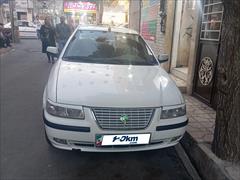 120km.com | فروش سمند، LX، مدل ۱۳۹۳، سفید، کرج، حصارک