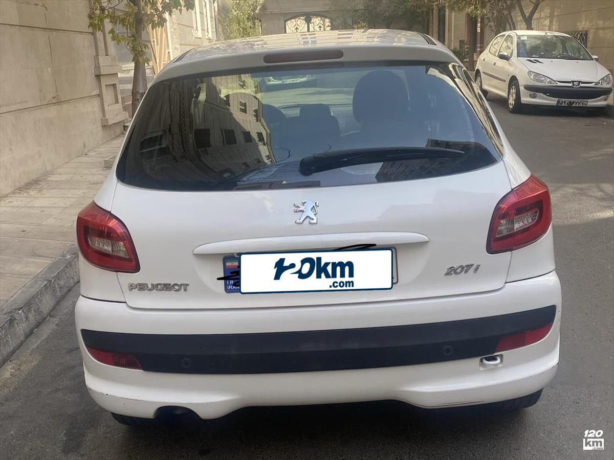 فروش پژو 207 ۱۳۹۷ سفید دو لکه رنگ تهران بلوار فردوس (۹ مهر ۱۴۰۴)