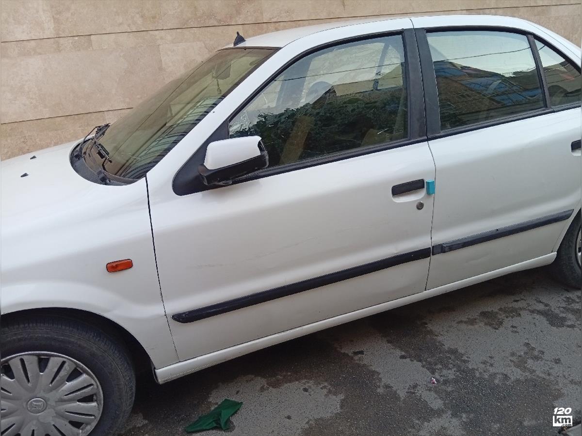 فروش سمند LX EF7 ۱۳۹۴ دوگانه سوز سفید گلگیر تعویض تهران ورامین (۱۰ مهر ۱۴۰۴)