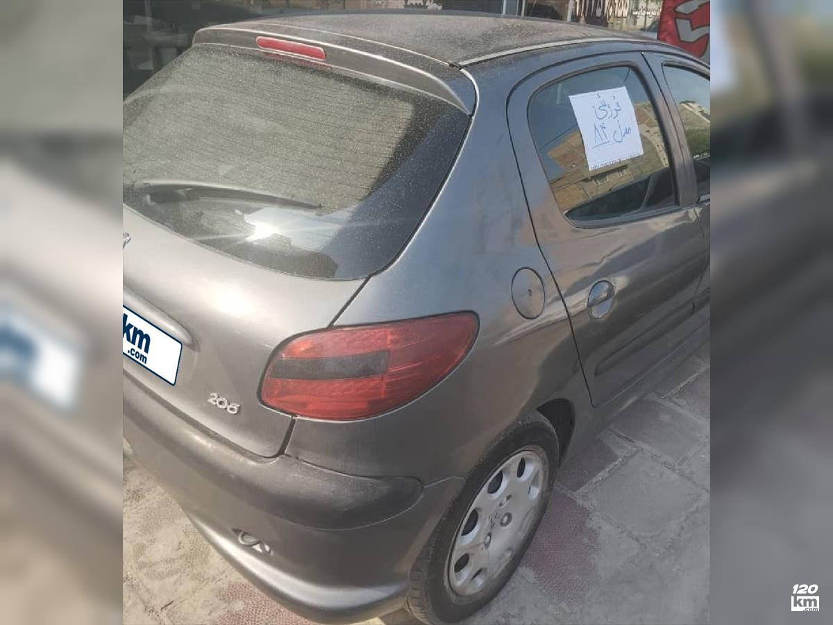 فروش پژو 206 تیپ 2 ۱۳۸۴ خاکستری دور رنگ تهران اسلامشهر (۱۱ مهر ۱۴۰۴)