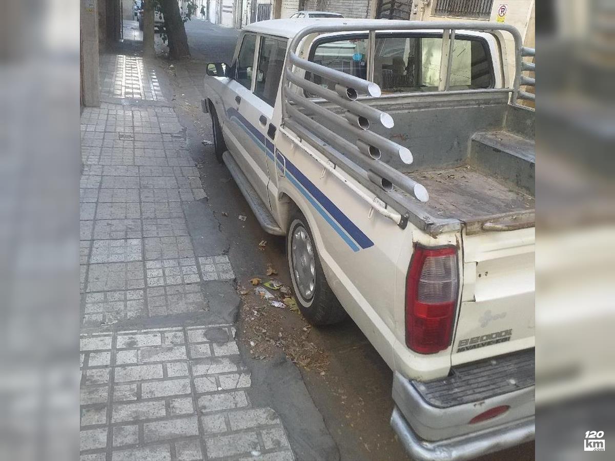 فروش کارا 2000cc دو کابین ۱۳۹۴ سفید یک لکه رنگ تهران افسریه (۱۲ مهر ۱۴۰۴)