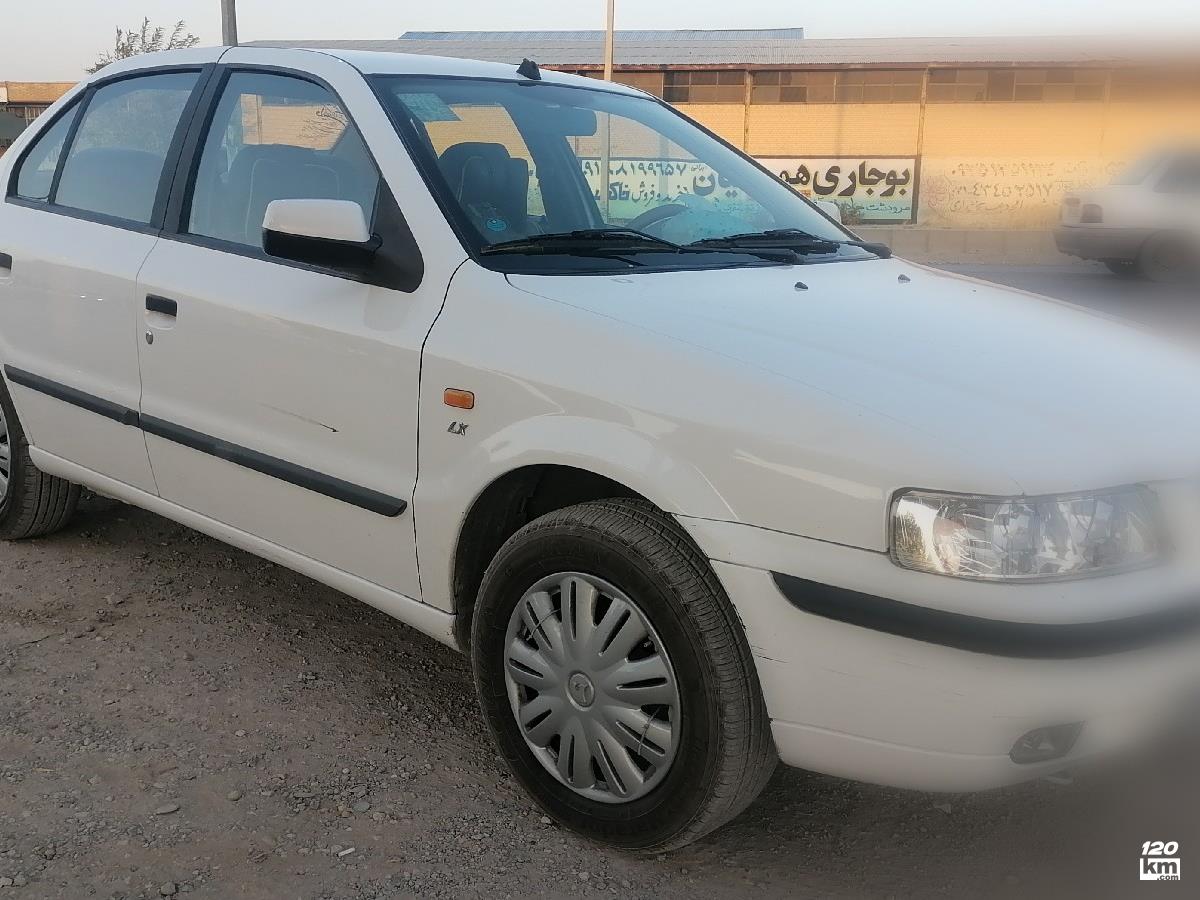 فروش سمند LX ۱۳۹۸ سفید بدون رنگ فارس مرودشت (۱۵ مهر ۱۴۰۴)