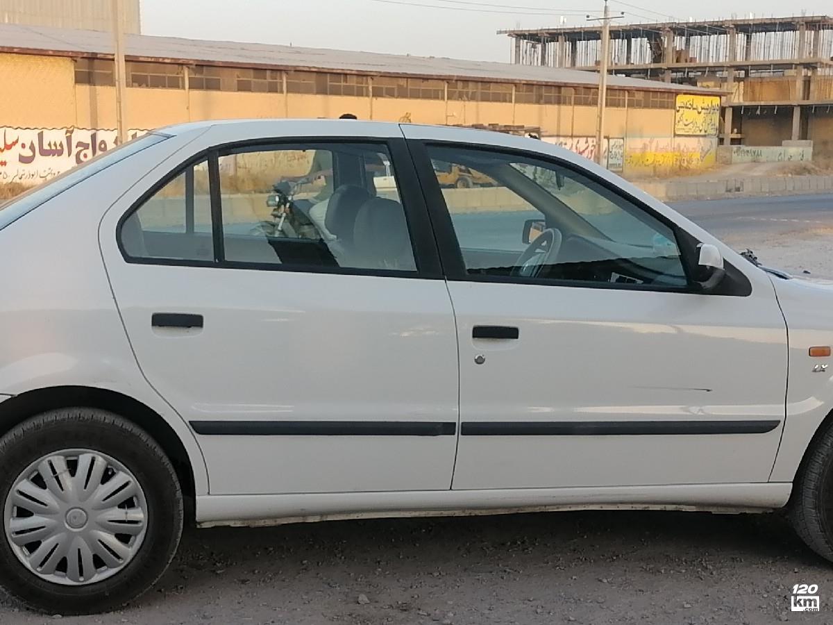 فروش سمند LX ۱۳۹۸ سفید بدون رنگ فارس مرودشت (۱۵ مهر ۱۴۰۴)
