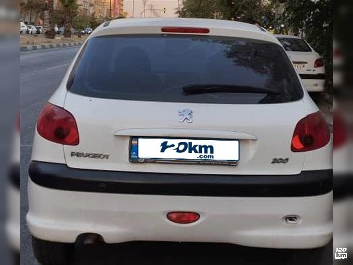 فروش پژو 206 تیپ 5 ۱۳۹۷ سفید بدون رنگ تهران تهرانسر (۱۷ مهر ۱۴۰۴)