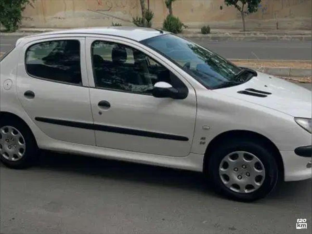 فروش پژو 206 تیپ 2 ۱۳۹۰ سفید یک لکه رنگ تهران سازمان برنامه (۱۸ مهر ۱۴۰۴)