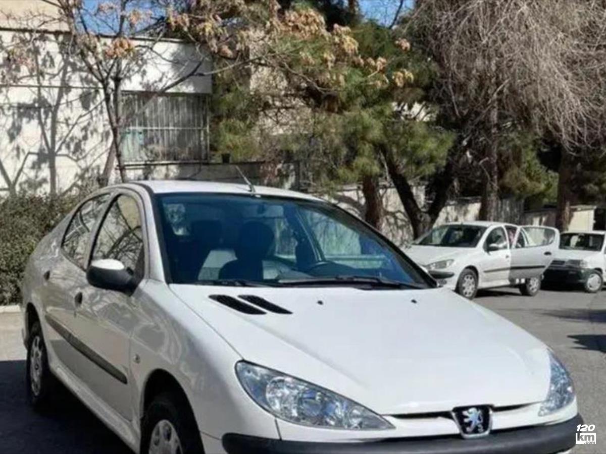 فروش پژو 206 تیپ 6 ۱۳۹۱ (کم کارکرد) سفید بدون رنگ تهران ابوذر (۱۸ مهر ۱۴۰۴)
