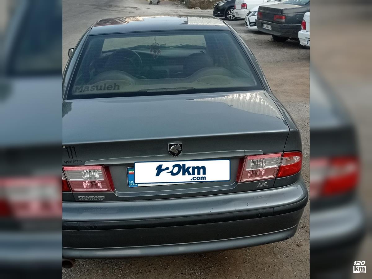 فروش سمند LX ۱۳۸۸ خاکستری دو لکه رنگ رشت استقامت (۲۰ مهر ۱۴۰۴)