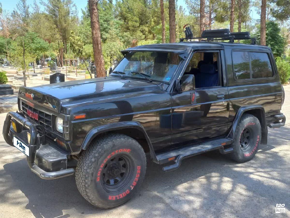 فروش نیسان پاترول دو در ۱۳۸۱ (کم کارکرد) مشکی دور رنگ خراسان رضوی سبزوار (۲۰ مهر ۱۴۰۴)