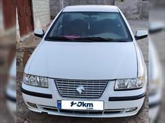 120km.com | فروش سمند، LX، مدل ۱۳۸۶، سفید، کرمان، فاریاب
