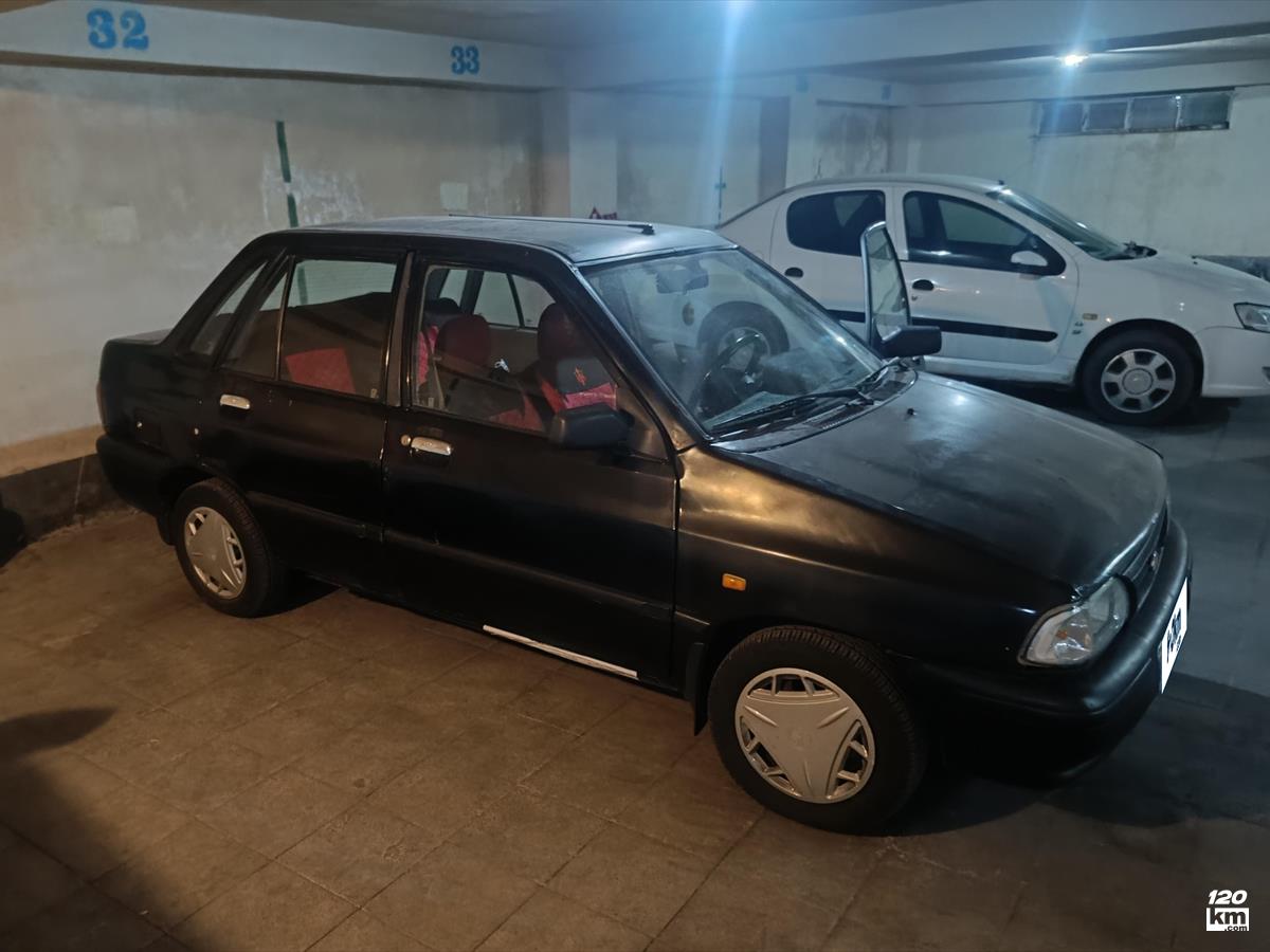 فروش پراید صندوقدار ۱۳۸۶ دوگانه سوز مشکی دور رنگ کرج مصباح (۲۸ مهر ۱۴۰۴)