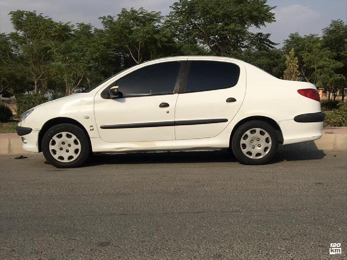 فروش پژو 206 SD V20 ۱۳۹۰ سفید گلگیر تعویض تهران جنت آباد (۲۹ مهر ۱۴۰۴)
