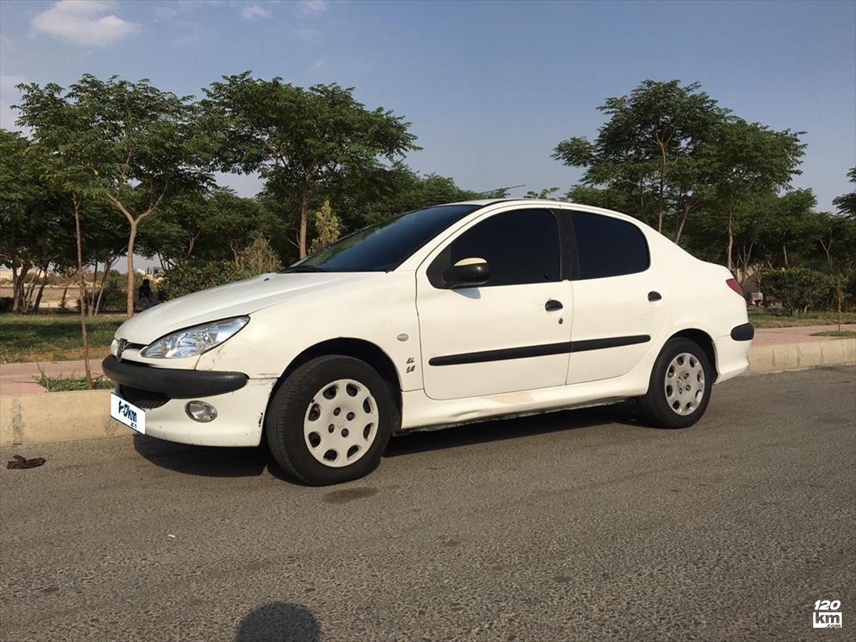 فروش پژو 206 SD V20 ۱۳۹۰ سفید گلگیر تعویض تهران جنت آباد (۲۹ مهر ۱۴۰۴)