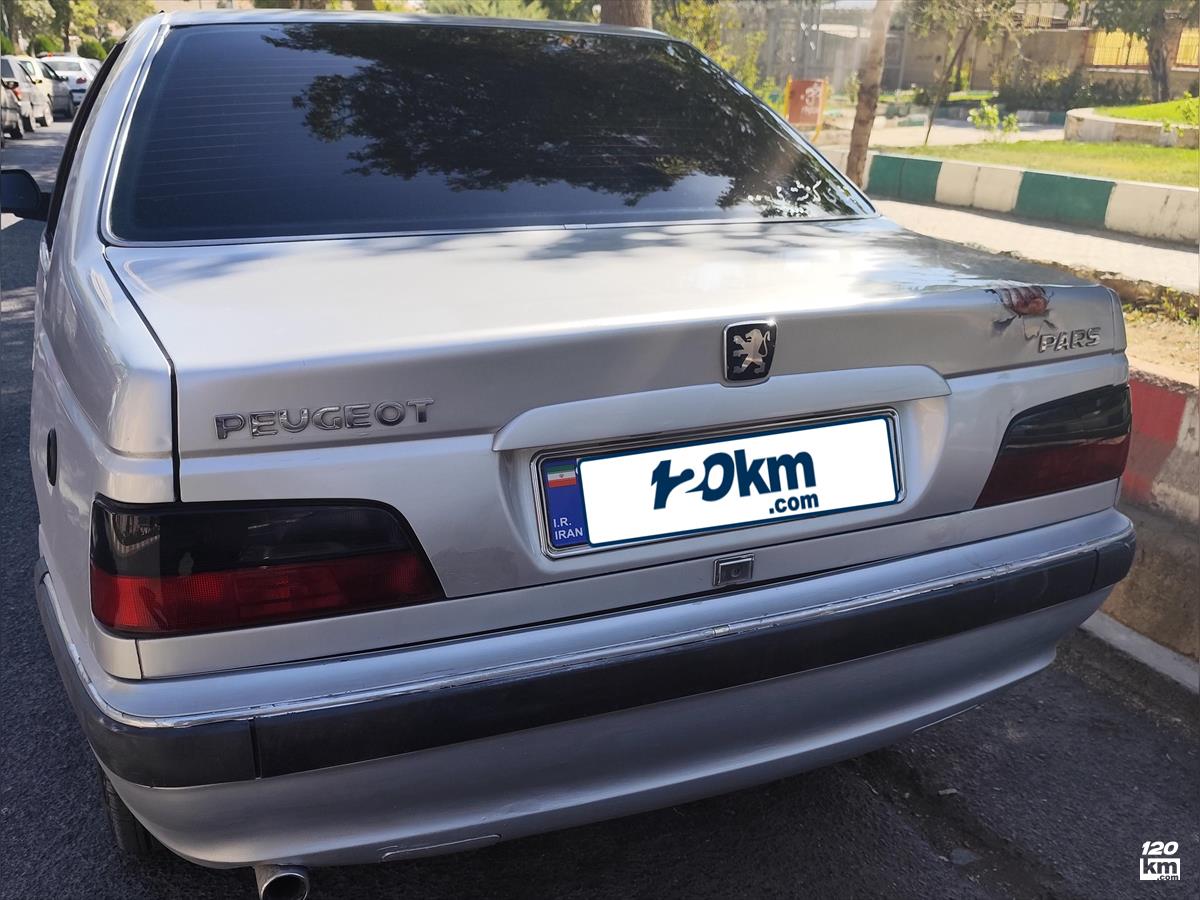 فروش پژو پارس ۱۳۸۸ دوگانه سوز نقره ای دور رنگ سنندج (۱ آبان ۱۴۰۴)