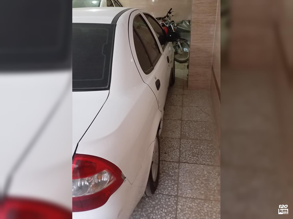 فروش تیبا صندوقدار ۱۳۹۱ سفید چند لکه رنگ قزوین الوند (۱ آبان ۱۴۰۴)