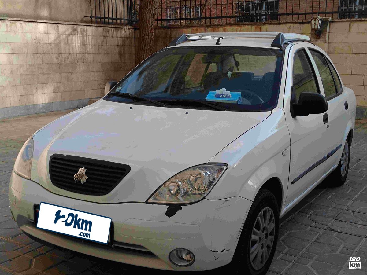 فروش تیبا صندوقدار ۱۳۹۸ سفید بدون رنگ کرج مهرویلا (۳ آبان ۱۴۰۴)