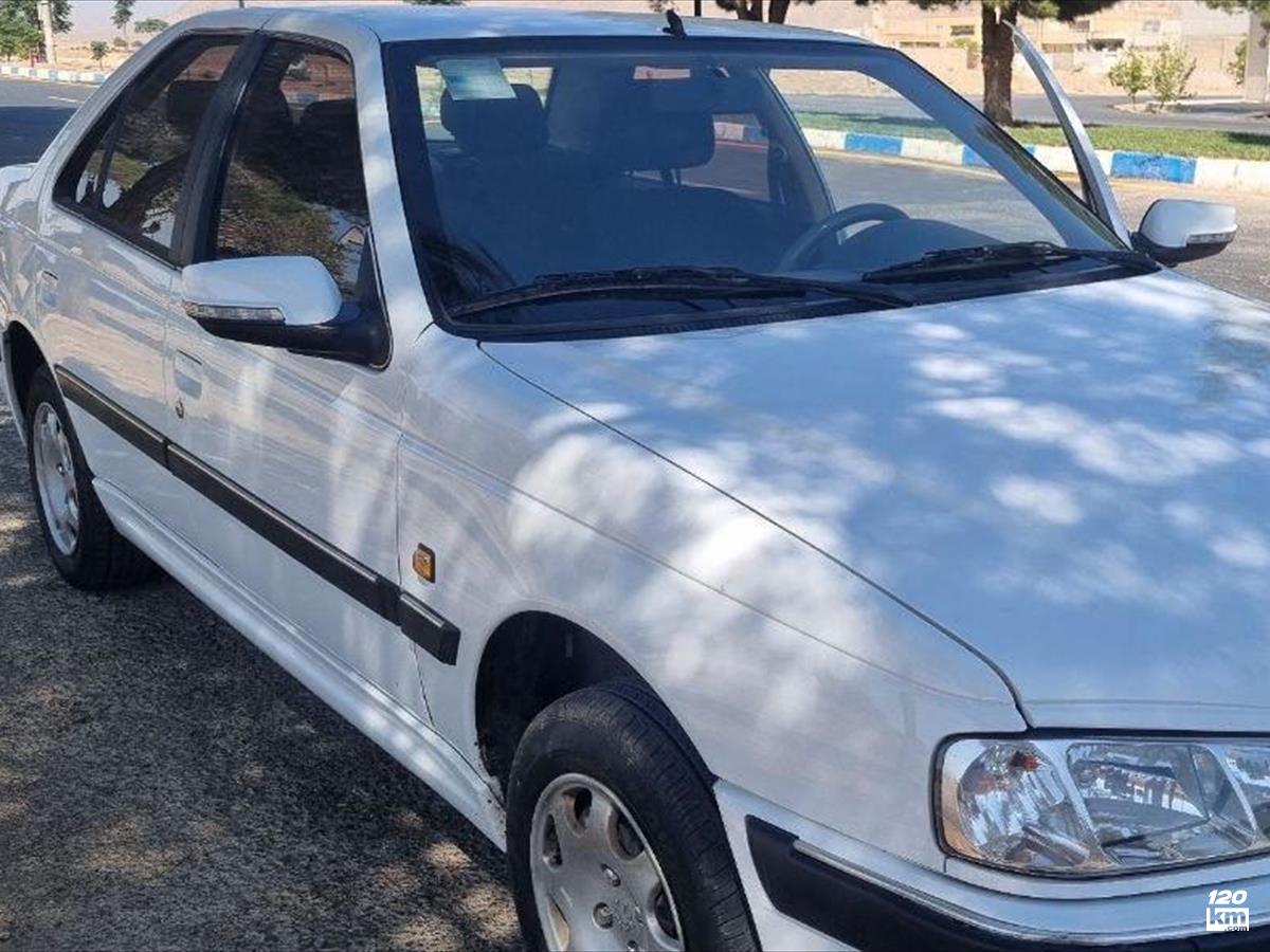 فروش پژو پارس سال ۱۳۹۹ سفید بدون رنگ شیراز اطلسی (۴ آبان ۱۴۰۴)