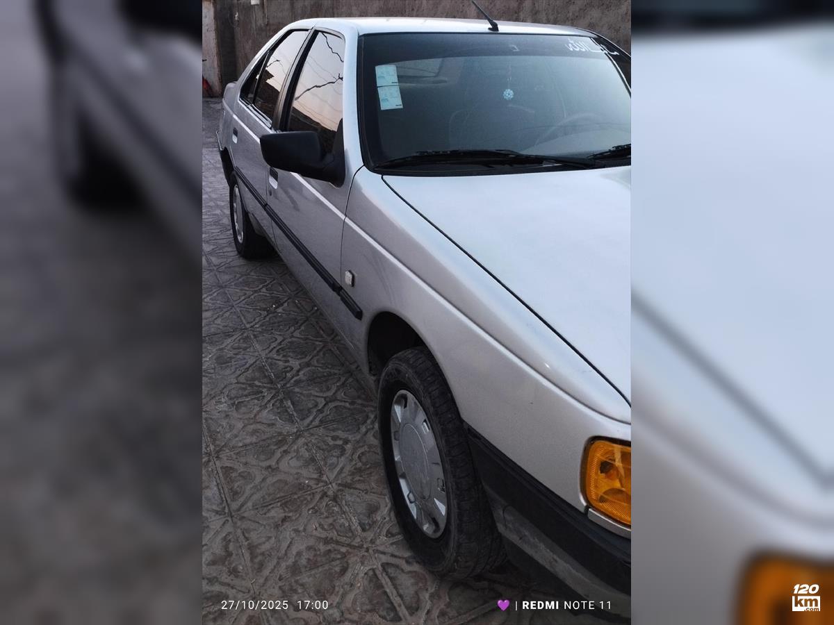 فروش پژو 405 GLX ۱۳۸۶ دوگانه سوز نقره ای دور رنگ کرمان بم (۵ آبان ۱۴۰۴)