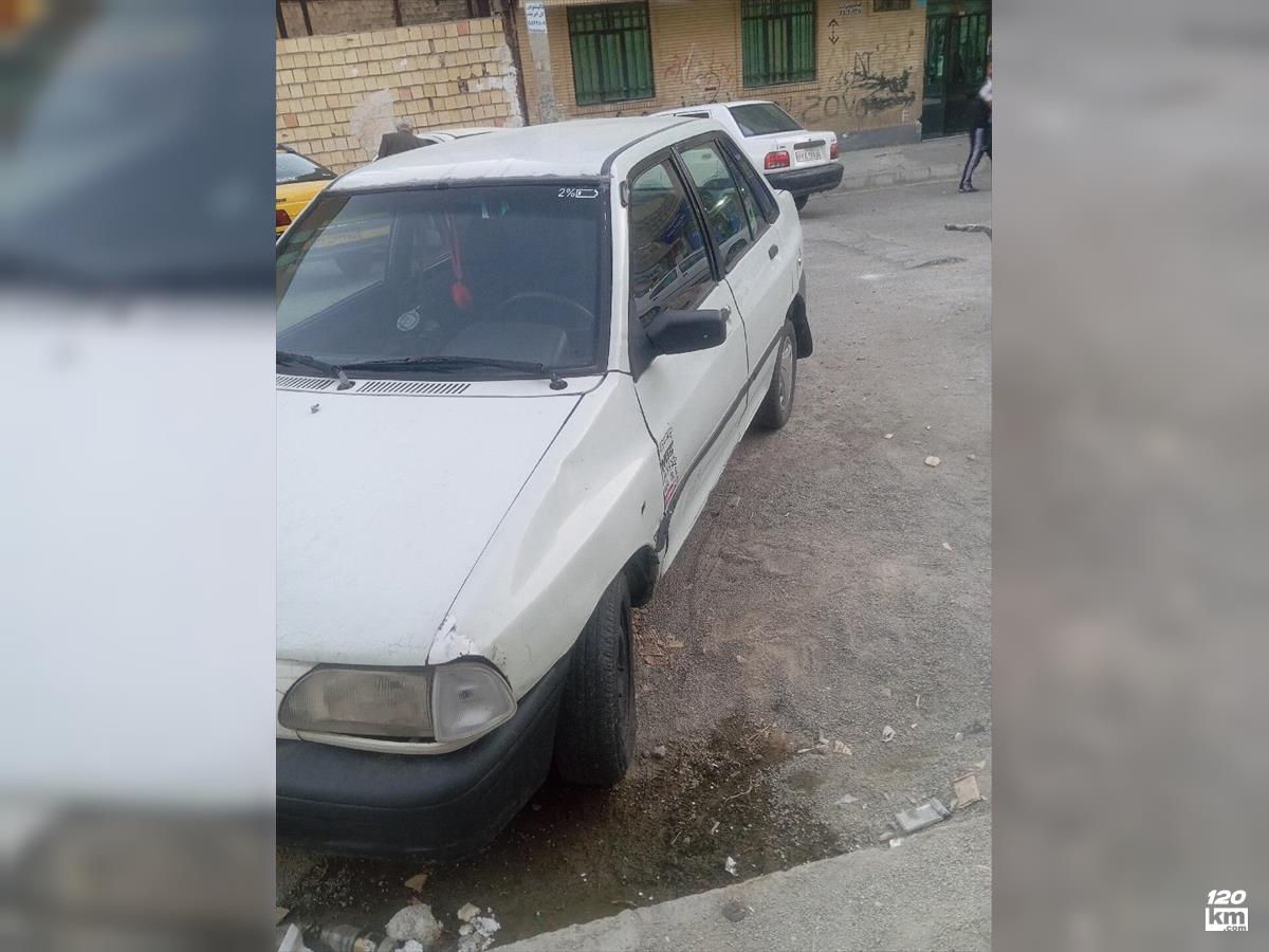فروش پراید صندوقدار ۱۳۷۹ (کم کارکرد) سفید دور رنگ تهران ملارد (۶ آبان ۱۴۰۴)