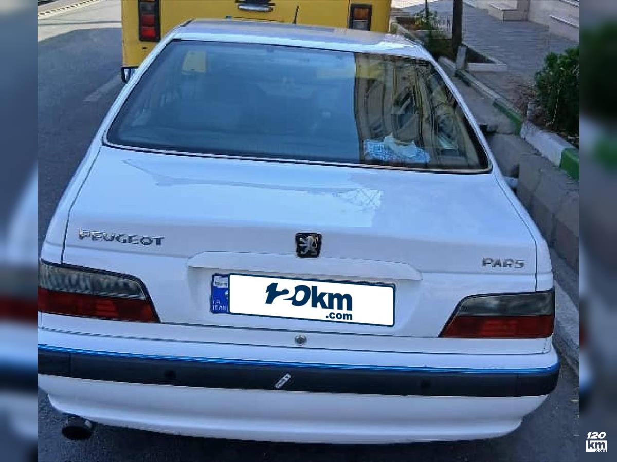 فروش پژو پارس سال ۱۳۹۷ سفید بدون رنگ تهران قیامدشت (۶ آبان ۱۴۰۴)
