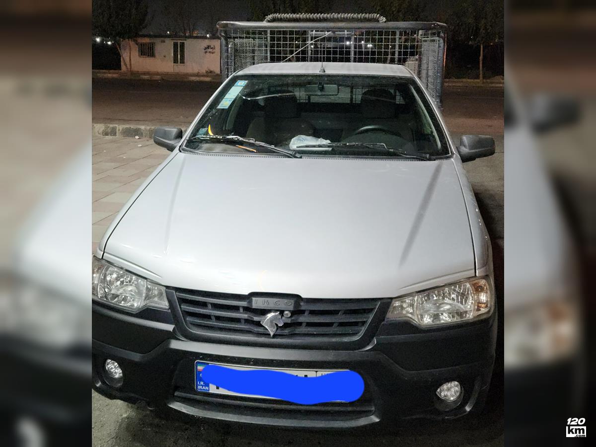 فروش وانت آریسان ۱۴۰۲ دوگانه سوز نقره ای بدون رنگ تهران شهریار (۶ آبان ۱۴۰۴)