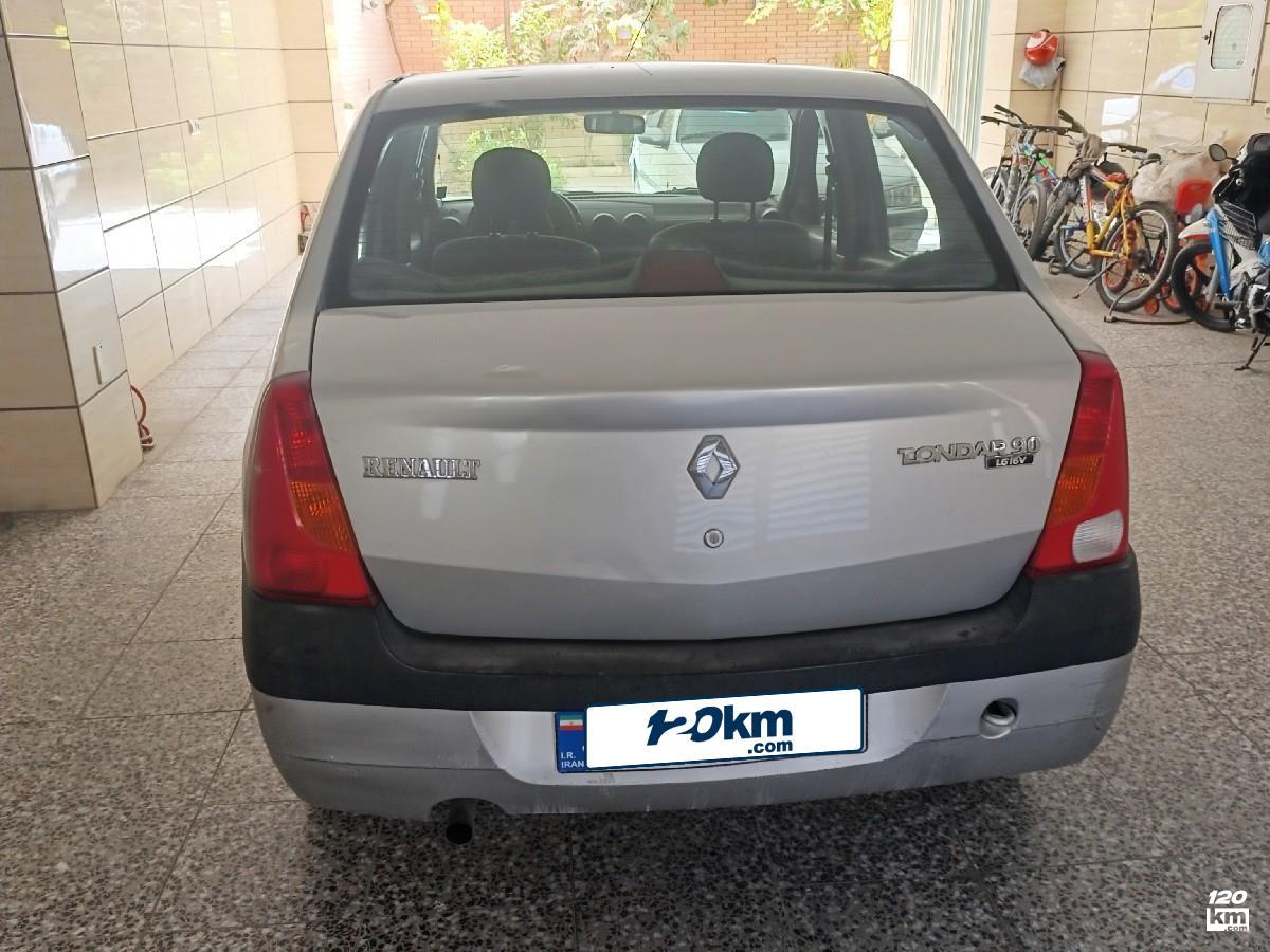 فروش رنو تندر 90 (ال 90) E0 ۱۳۸۶ (کم کارکرد) نقره ای دور رنگ اصفهان پروین (۶ آبان ۱۴۰۴)