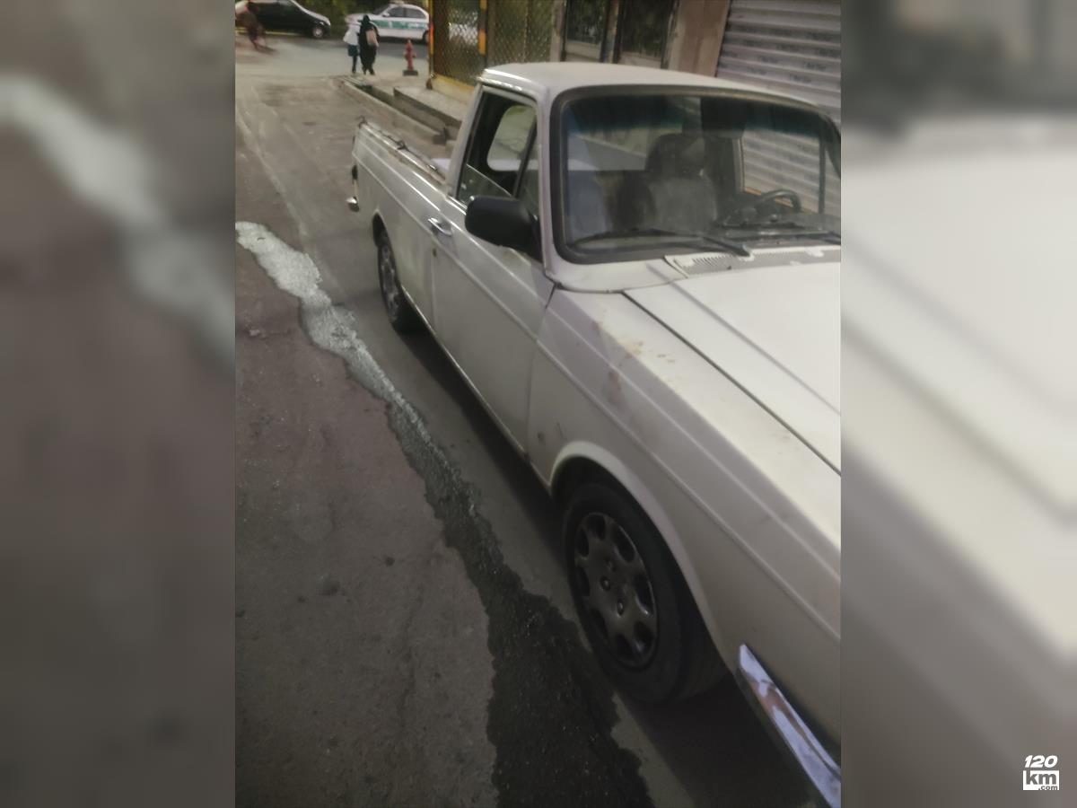 فروش پیکان وانت ۱۳۸۰ سفید دور رنگ تهران دماوند (۶ آبان ۱۴۰۴)