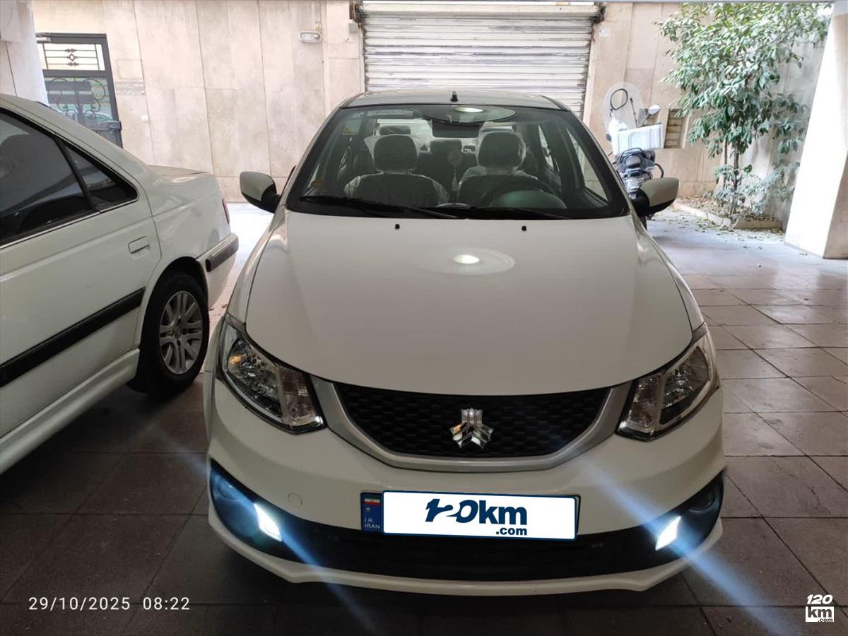 فروش ساینا S ۱۴۰۲ (کم کارکرد) سفید بدون رنگ تهران نازی آباد (۷ آبان ۱۴۰۴)