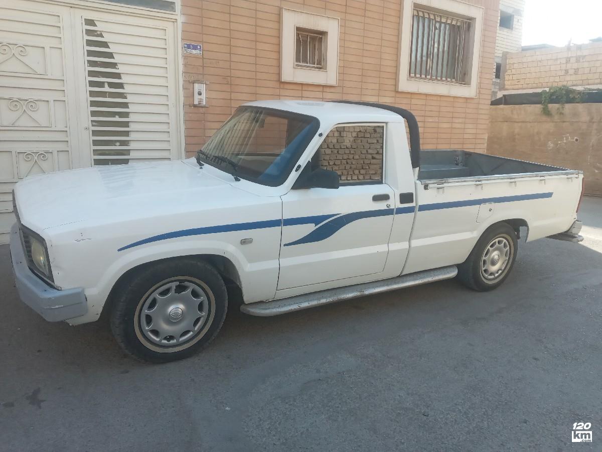 فروش مزدا وانت تک کابین ۱۳۹۷ سفید بدون رنگ اصفهان حسینآباد (۸ آبان ۱۴۰۴)