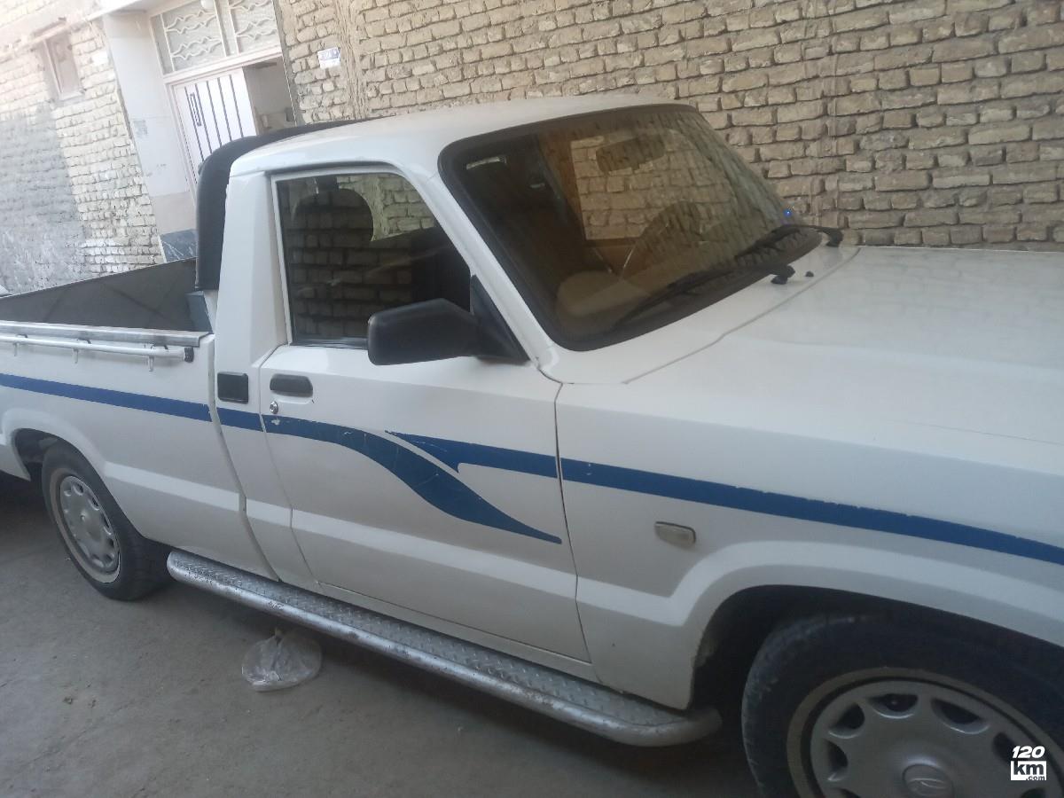 فروش مزدا وانت تک کابین ۱۳۹۷ سفید بدون رنگ اصفهان حسینآباد (۸ آبان ۱۴۰۴)