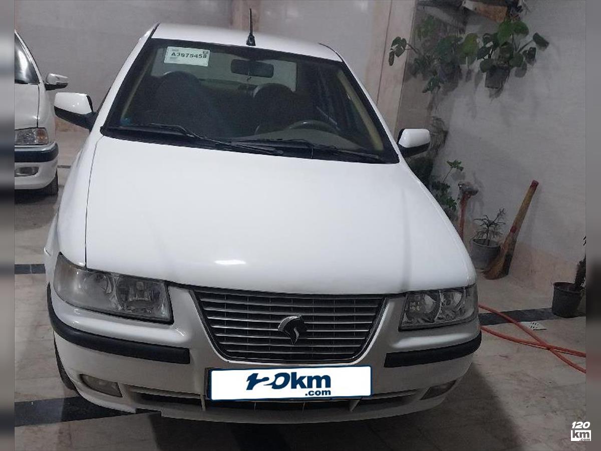 فروش سمند LX ۱۳۹۳ سفید دو لکه رنگ مازندران آمل (۸ آبان ۱۴۰۴)