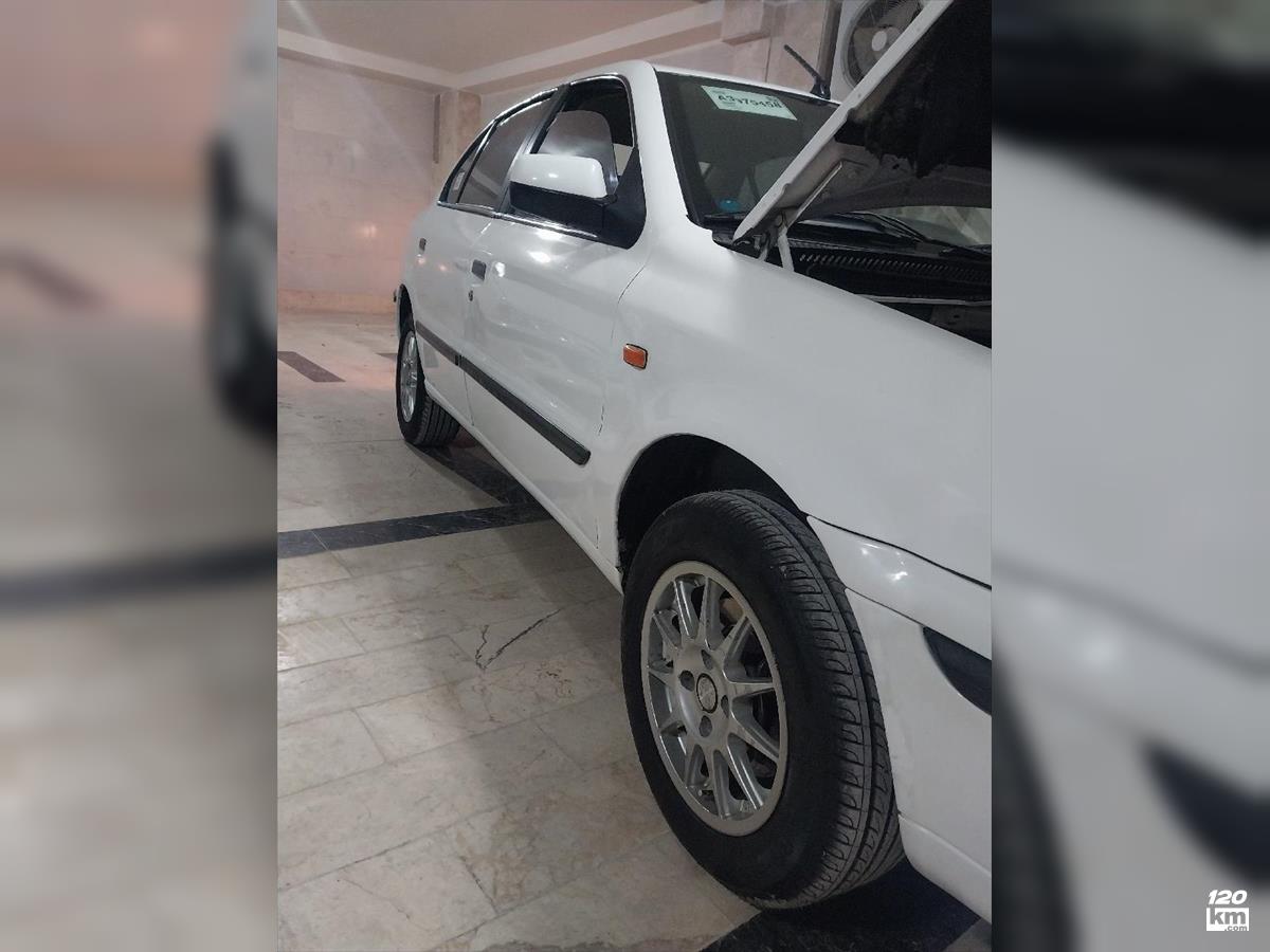 فروش سمند LX ۱۳۹۳ سفید دو لکه رنگ مازندران آمل (۸ آبان ۱۴۰۴)