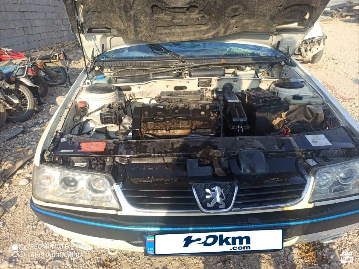 فروش پژو 405 SLX ۱۳۹۹ سفید بدون رنگ بوشهر برازجان (۱۰ آبان ۱۴۰۴)