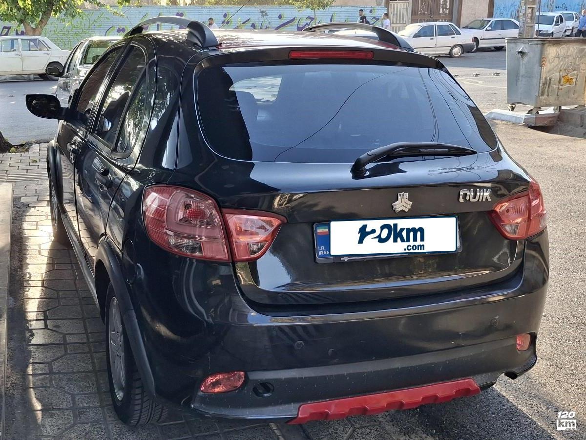 فروش کوییک R ۱۴۰۰ مشکی بدون رنگ تهران اسلامشهر (۱۱ آبان ۱۴۰۴)