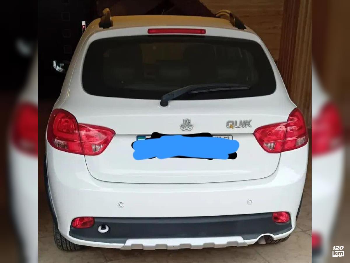 فروش کوییک ۱۴۰۰ (کم کارکرد) سفید بدون رنگ مازندران آمل (۱۱ آبان ۱۴۰۴)