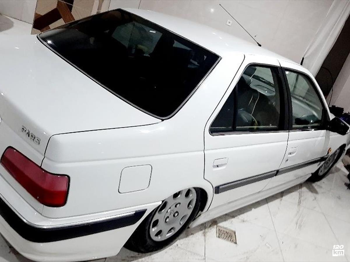 فروش پژو پارس سال ۱۳۹۹ سفید یک لکه رنگ کردستان قروه (۱۲ آبان ۱۴۰۴)