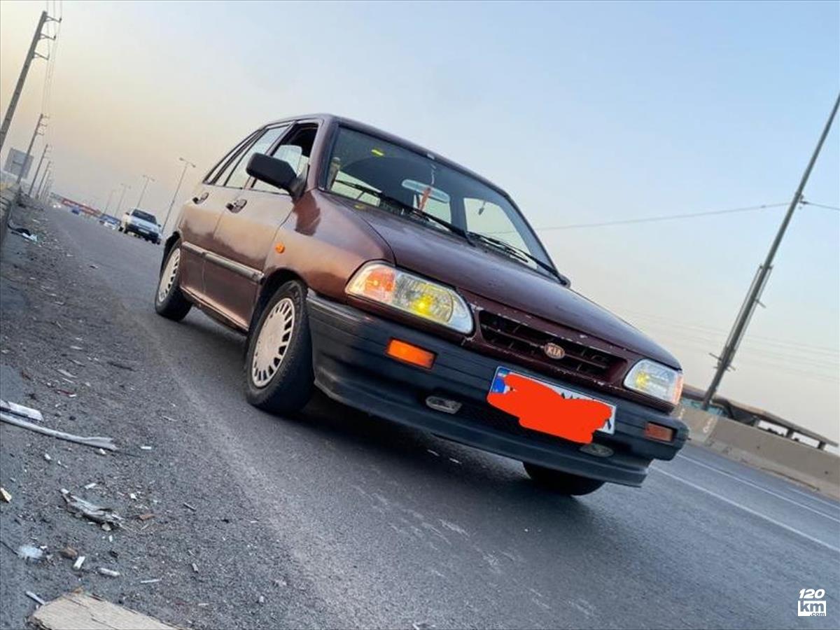 فروش پراید هاچ بک ۱۳۸۵ (کم کارکرد) مسی دور رنگ تهران پاکدشت (۱۲ آبان ۱۴۰۴)