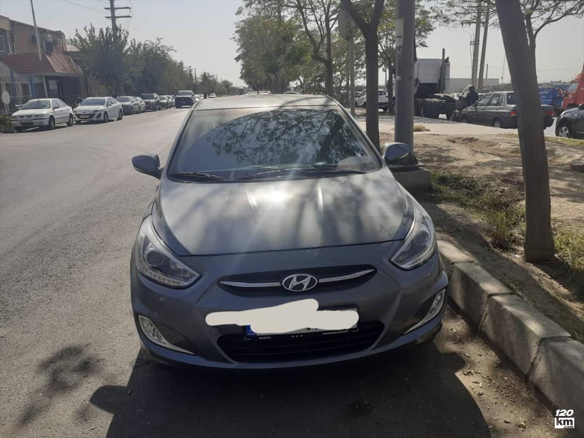 فروش هیوندای اکسنت ۱۳۹۷ خاکستری دو لکه رنگ تهران جنت آباد (۱۲ آبان ۱۴۰۴)