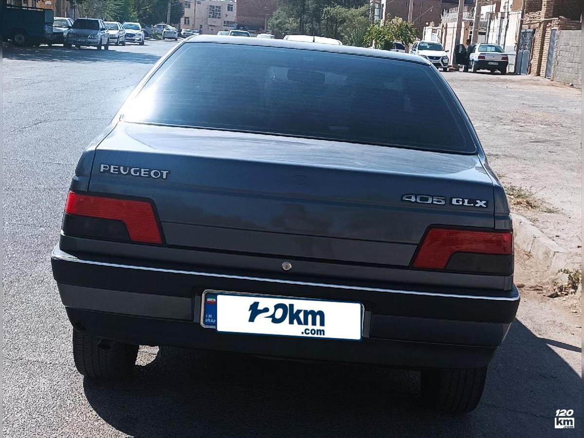 فروش پژو 405 GLX ۱۳۹۶ دوگانه سوز خاکستری یک لکه رنگ یزد بلوار دهه فجر (۱۳ آبان ۱۴۰۴)