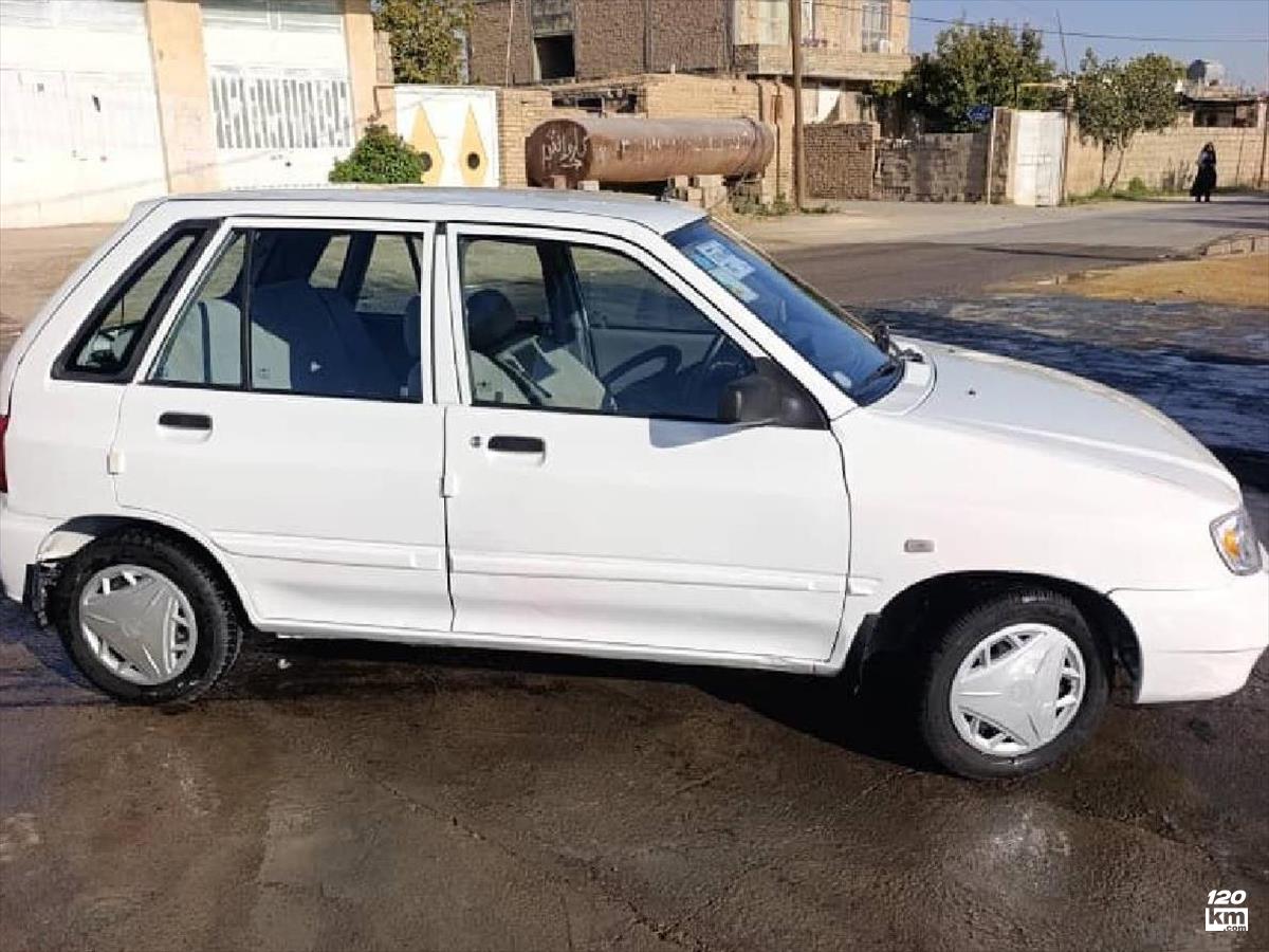 فروش پراید 111 SE ۱۳۹۷ سفید بدون رنگ شیراز شهرک گلستان (۱۴ آبان ۱۴۰۴)