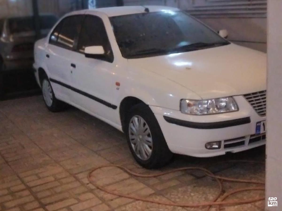 فروش سمند LX ۱۳۹۰ دوگانه سوز سفید چند لکه رنگ قزوین (۱۵ آبان ۱۴۰۴)