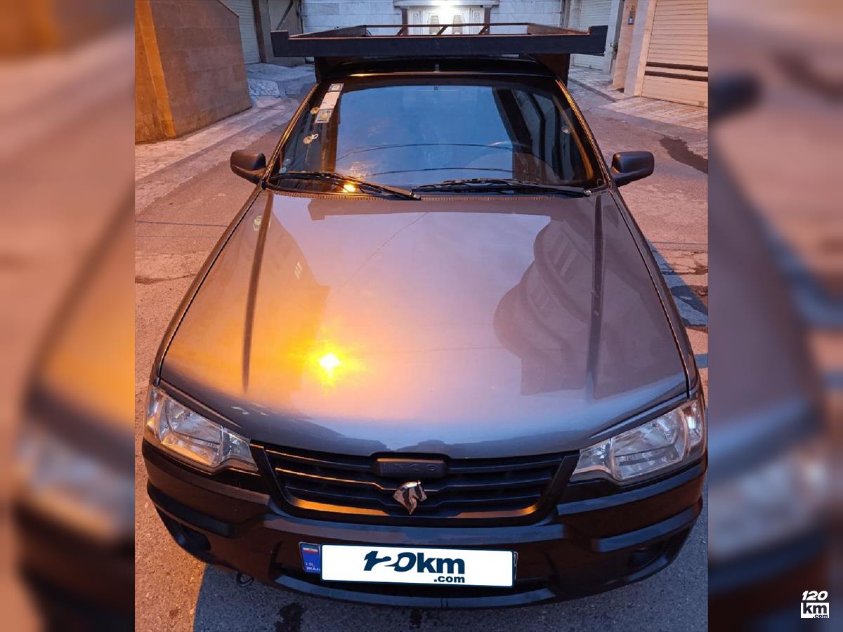 فروش وانت آریسان ۱۴۰۱ دوگانه سوز خاکستری بدون رنگ گیلان آستانه اشرفیه (۱۶ آبان ۱۴۰۴)