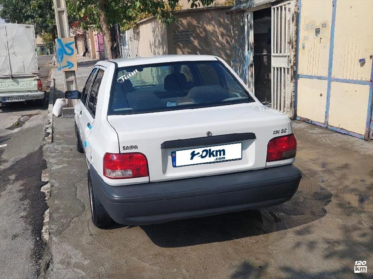 فروش پراید 131 SL ۱۳۹۷ سفید یک لکه رنگ سنندج (۱۶ آبان ۱۴۰۴)