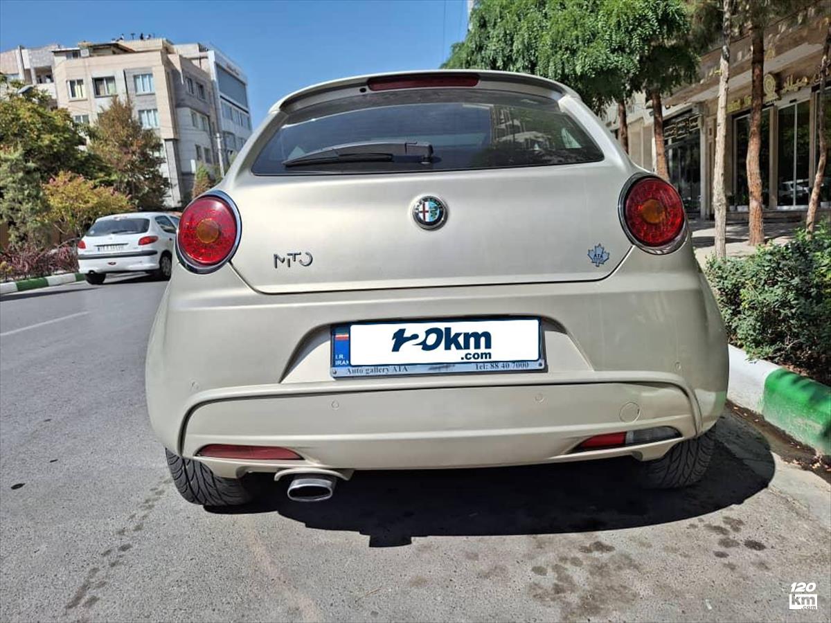 فروش آلفارومئو میتو ۲۰۱۲ (کم کارکرد) بژ چند لکه رنگ مشهد هاشمیه (۱۷ آبان ۱۴۰۴)