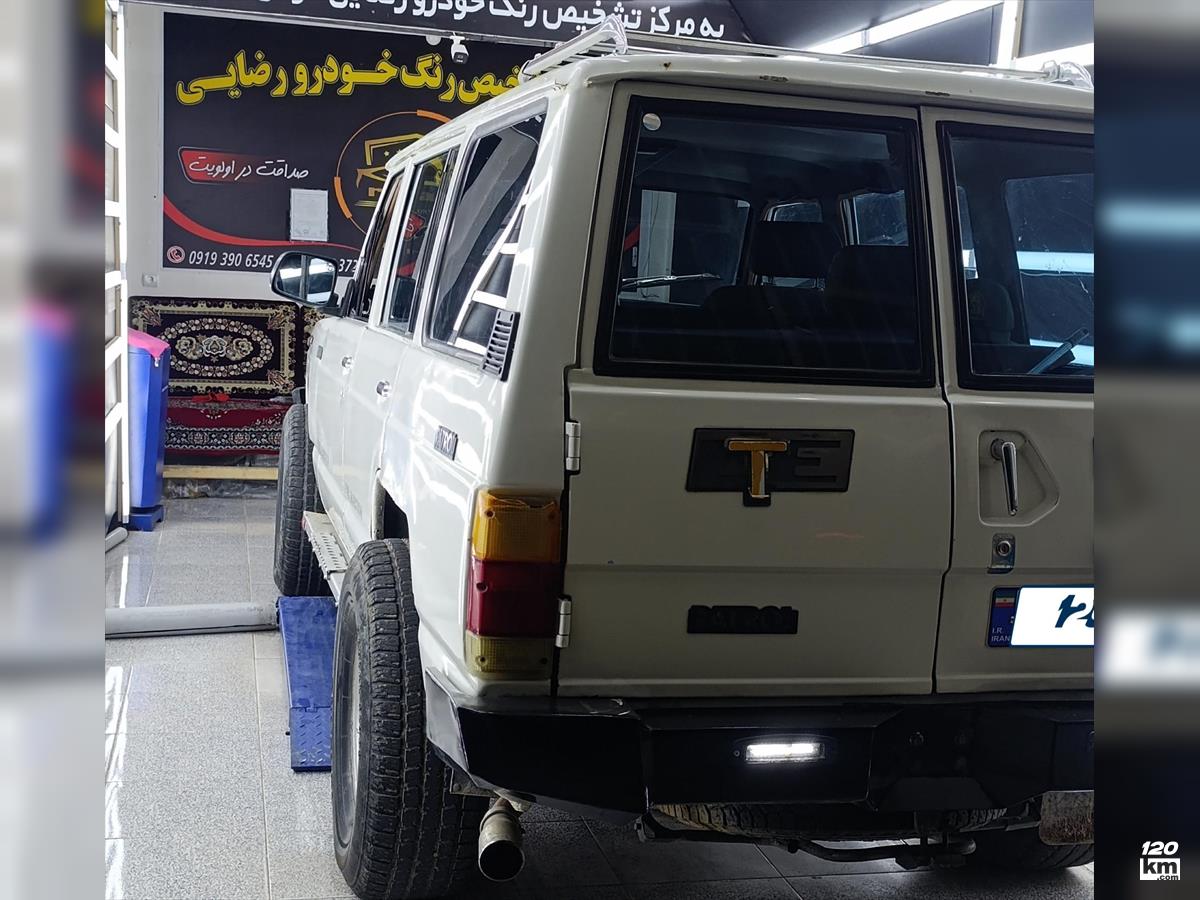 فروش نیسان پاترول چهار در ۱۳۷۶ سفید دور رنگ آذربایجان غربی شاهین دژ (۱۷ آبان ۱۴۰۴)