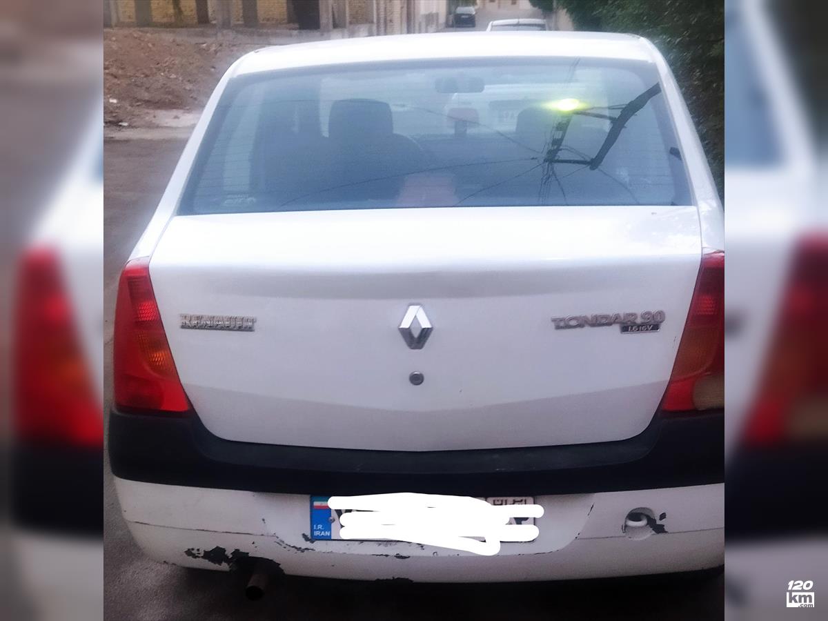 فروش رنو تندر 90 (ال 90) E2 ۱۳۹۰ سفید چند لکه رنگ اصفهان کاشان (۱۷ آبان ۱۴۰۴)