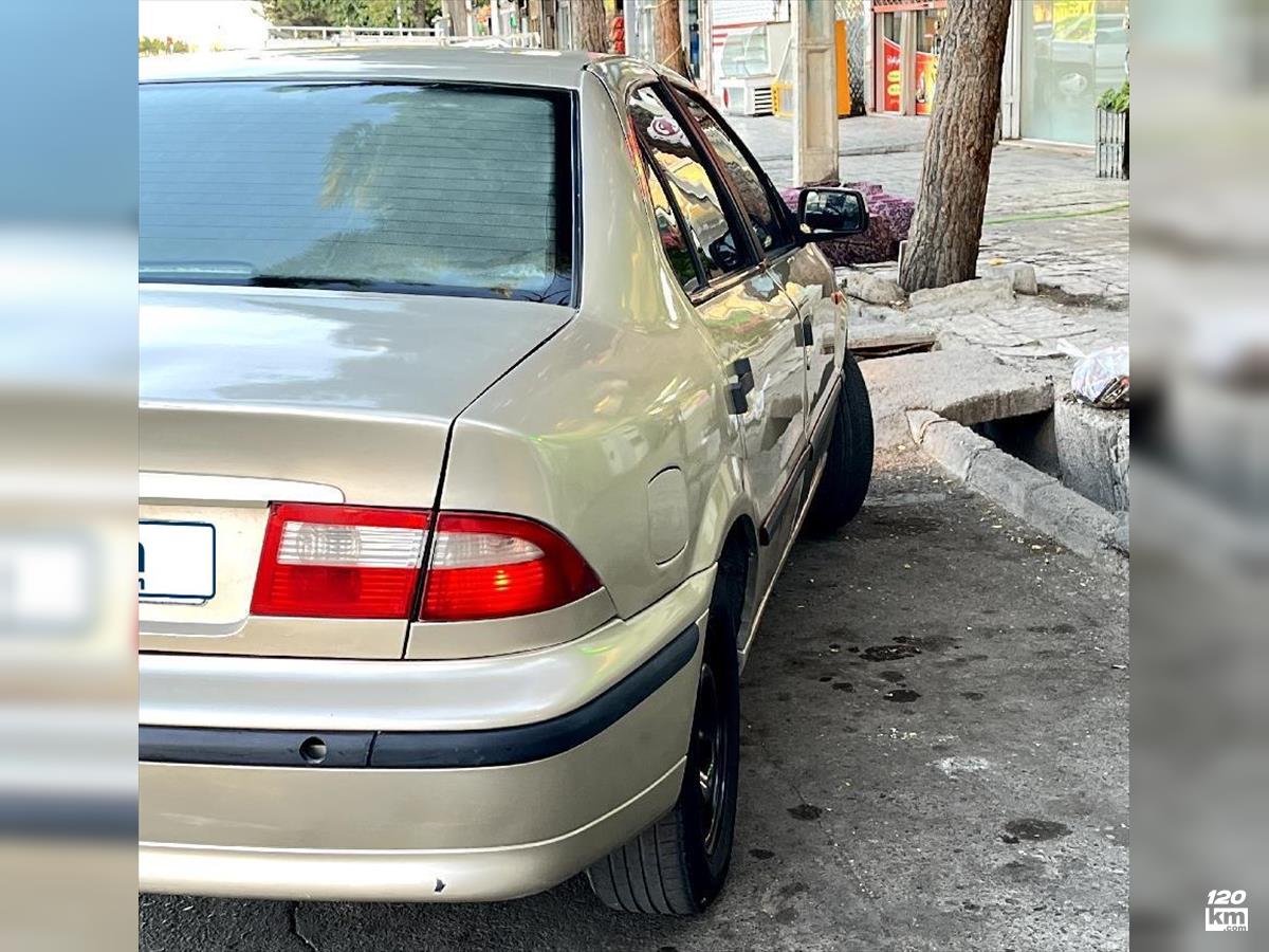 فروش سمند X7 ۱۳۸۳ دوگانه سوز بژ کامل رنگ خراسان رضوی باخرز (۱۷ آبان ۱۴۰۴)