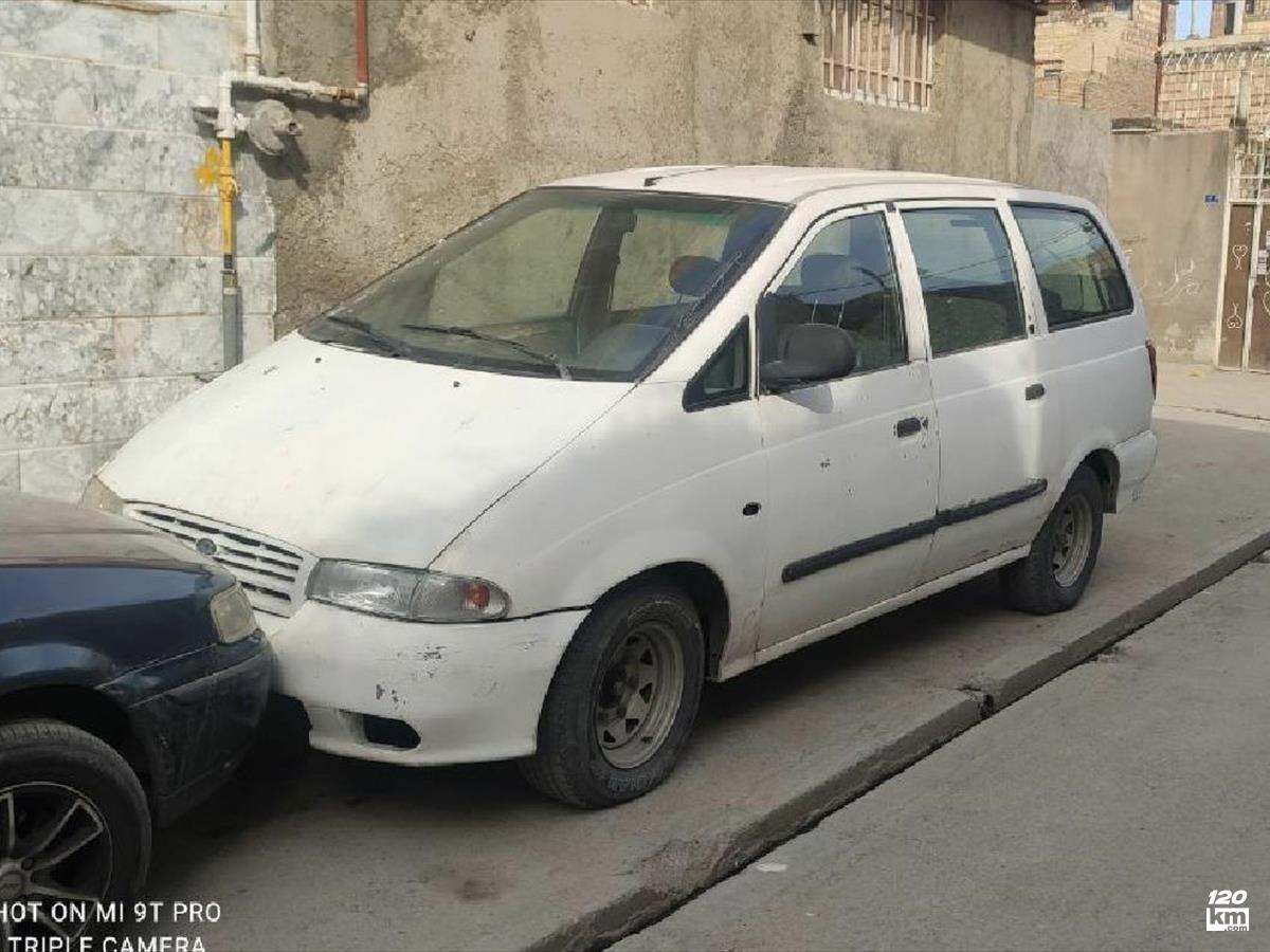 فروش کاروان ۱۳۸۲ دوگانه سوز (کم کارکرد) سفید دور رنگ مشهد عبدالمطلب (۱۷ آبان ۱۴۰۴)