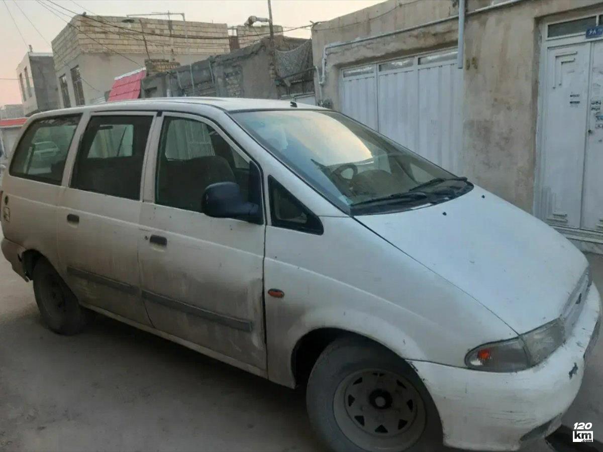 فروش کاروان ۱۳۸۲ دوگانه سوز (کم کارکرد) سفید دور رنگ مشهد عبدالمطلب (۱۷ آبان ۱۴۰۴)